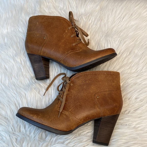 Clarks Artisan Alpine Melt Cognac Leather Booties, Size 11M - Picture 8 of 17